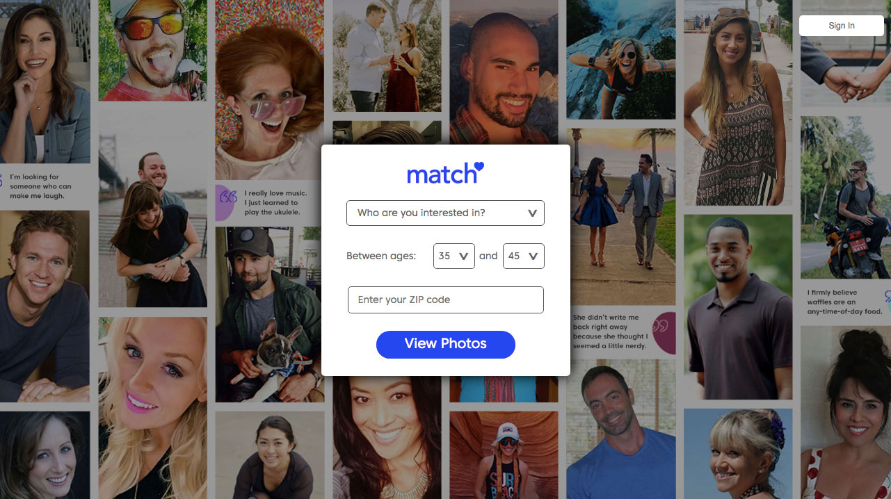 main page Match.com