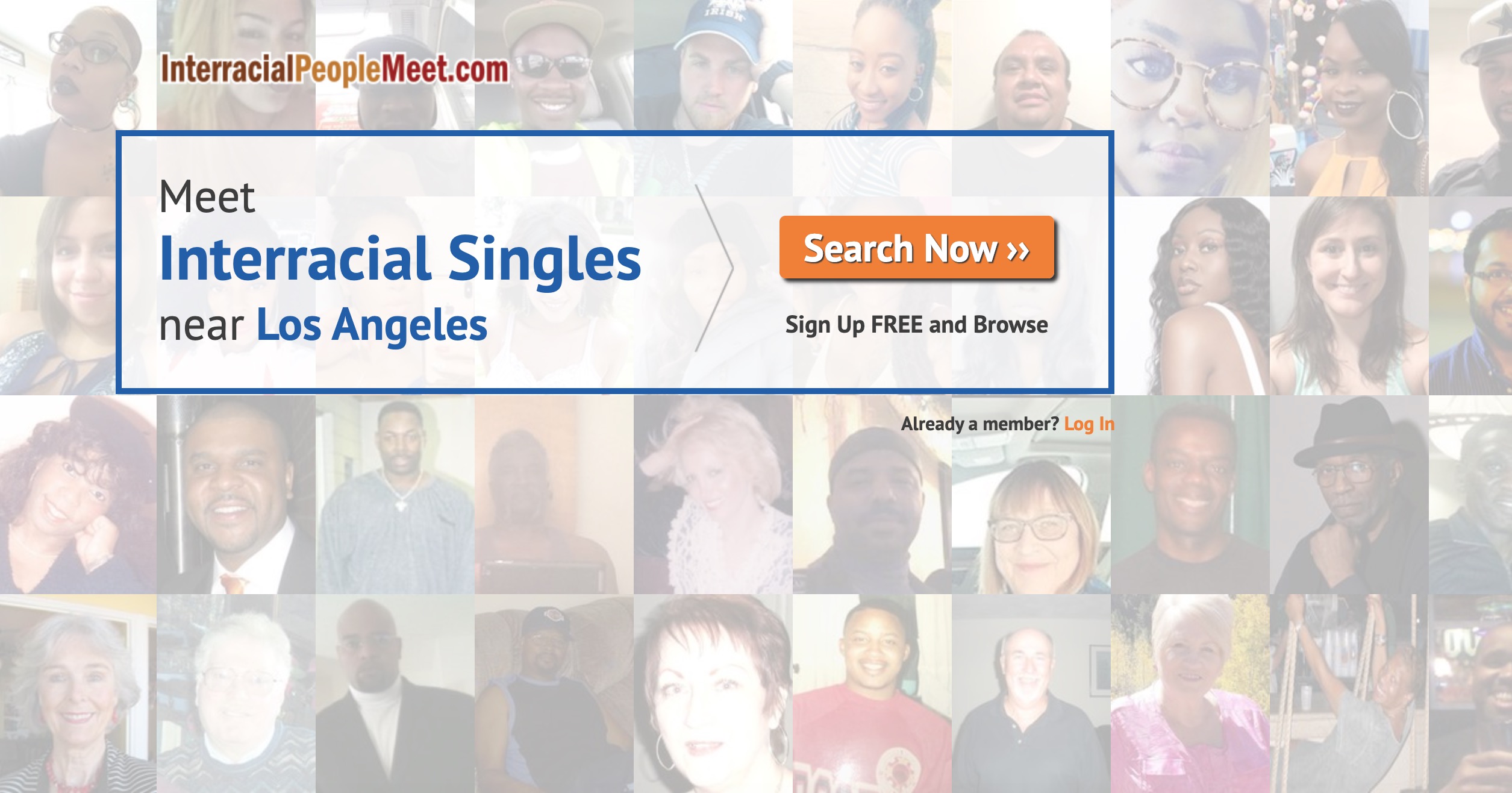 InterracialPeopleMeet main page